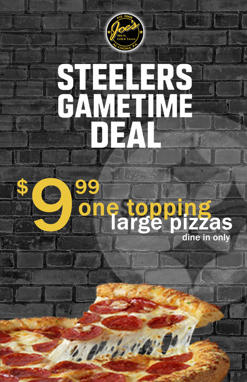 Joe's gametime deals