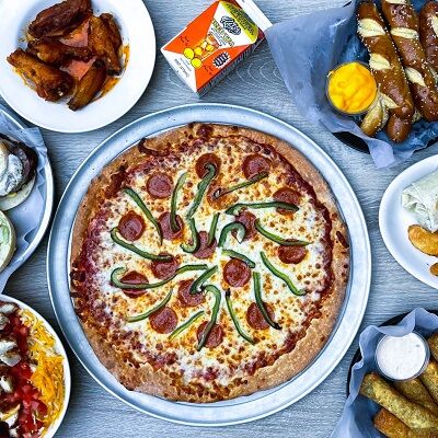 Zach's food menu selections