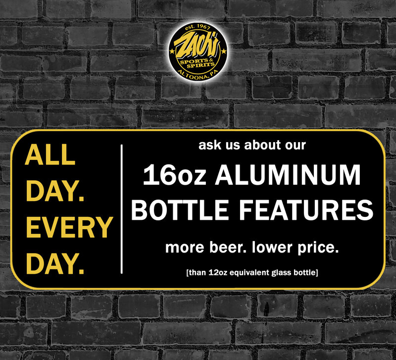 Zach's all day drink features